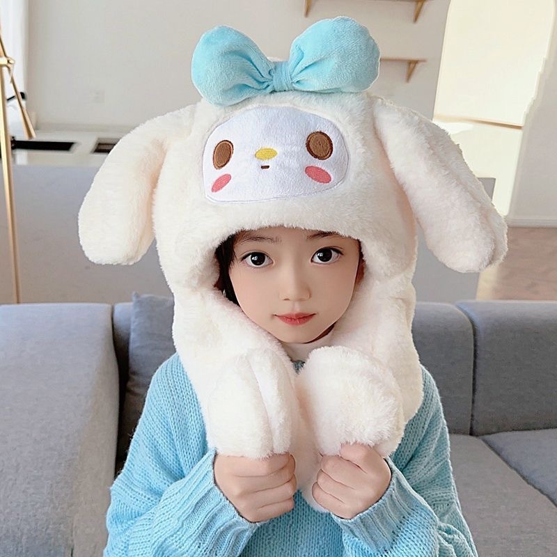 Moving Ear Bunny Winter Warm Hat